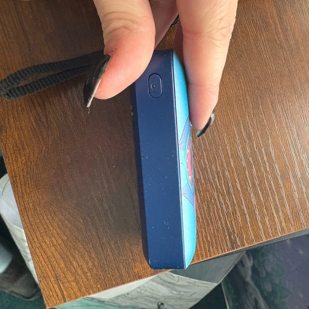 Disney Blue and Purple Stitch Charger